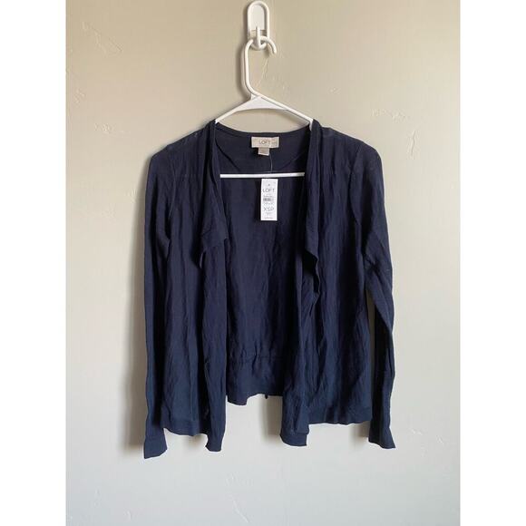 Ann Taylor LOFT Navy XSP Cardigan - Picture 5 of 7